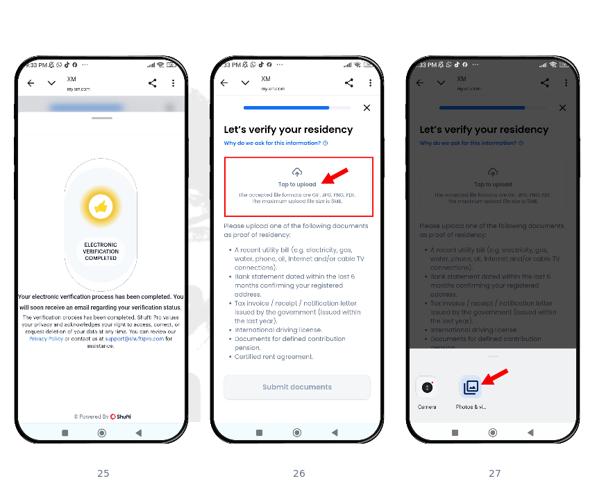 Step 9: Verify residency