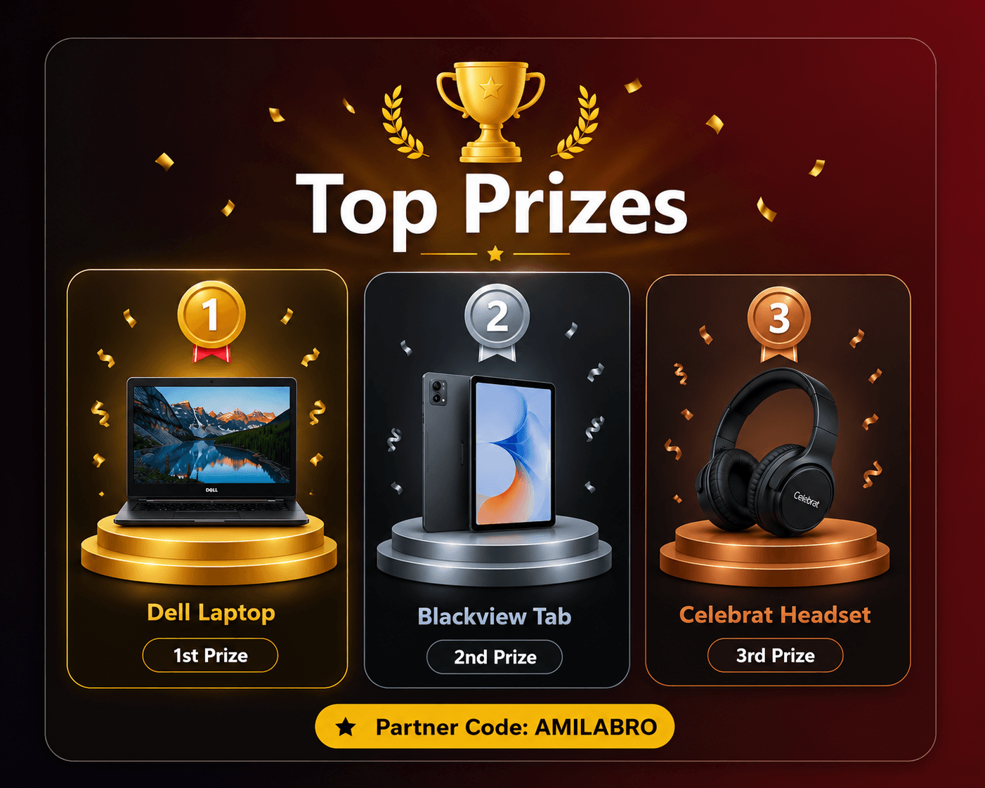 Top Prizes